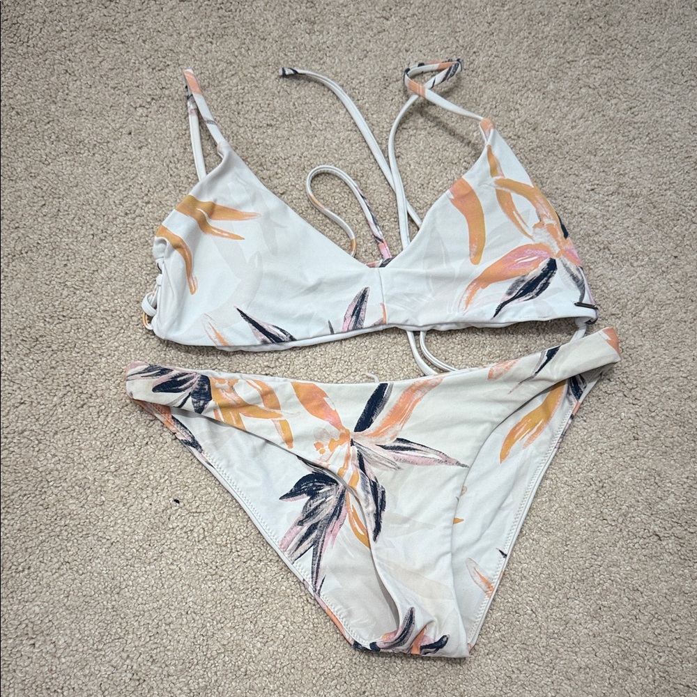Floral Billabong Bikini Set